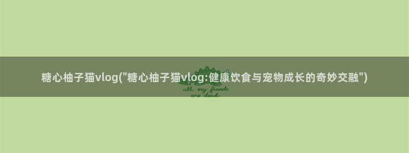 糖心vlaog
