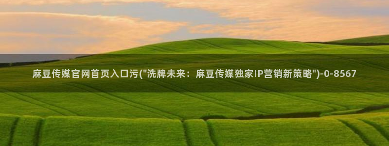 麻豆 更新在线看：麻豆传媒官网首页入口污(\
